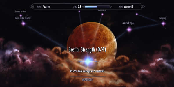 Dawnguard - Werwolf Skill