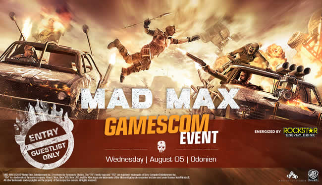 gamescom 2015 mad max