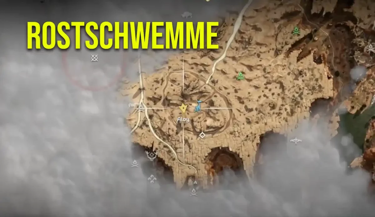 Rostschwemme Langhals
