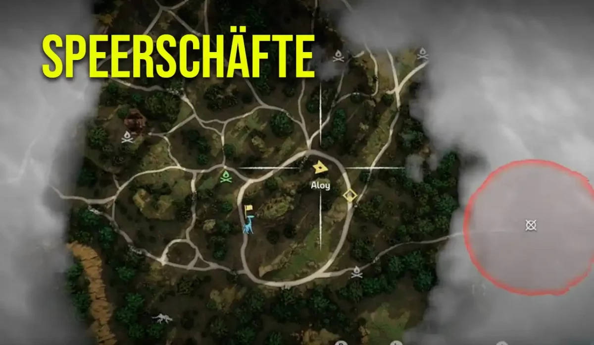 Speerschäfte Langhals