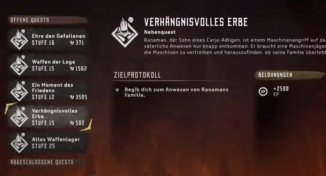 Verhängnisvolles Erbe