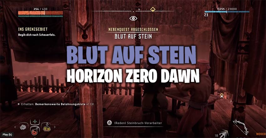 Blut auf Stein Nebenquest