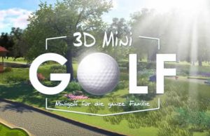 3d mini golf trophäen