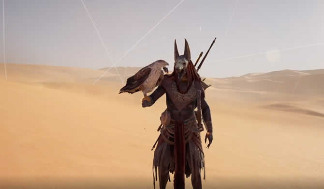 Assassins Creed Origins: Dunkle Seite des Mondes - ANUBIS Montur 1 dunkle seite des mondes