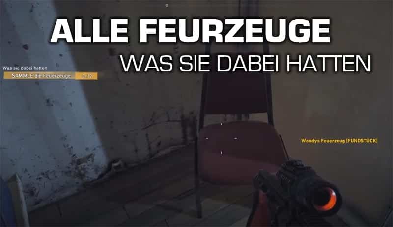 Far Cry 5: Alle Feuerzeug finden - Was sie dabei hatten 1 Far Cry 5 Feuerzeuge von Wendell