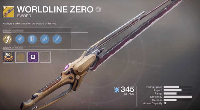 Destiny 2: Weltlinie Null - So bekommt ihr das exotische Schwert 1 Worldline Zero Destiny 2