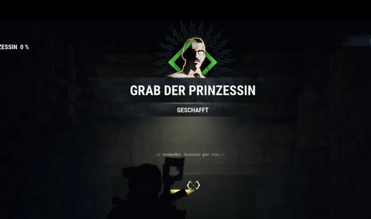 Grab der Prinzessin