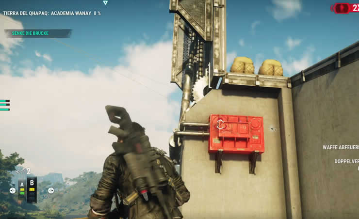 Just Cause 4 Brücke senken