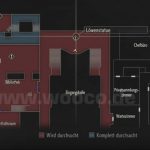 Resident Evil 2 Remake: Statue Rätsel Lösungen - Göttinnenstatue 2 loewe map