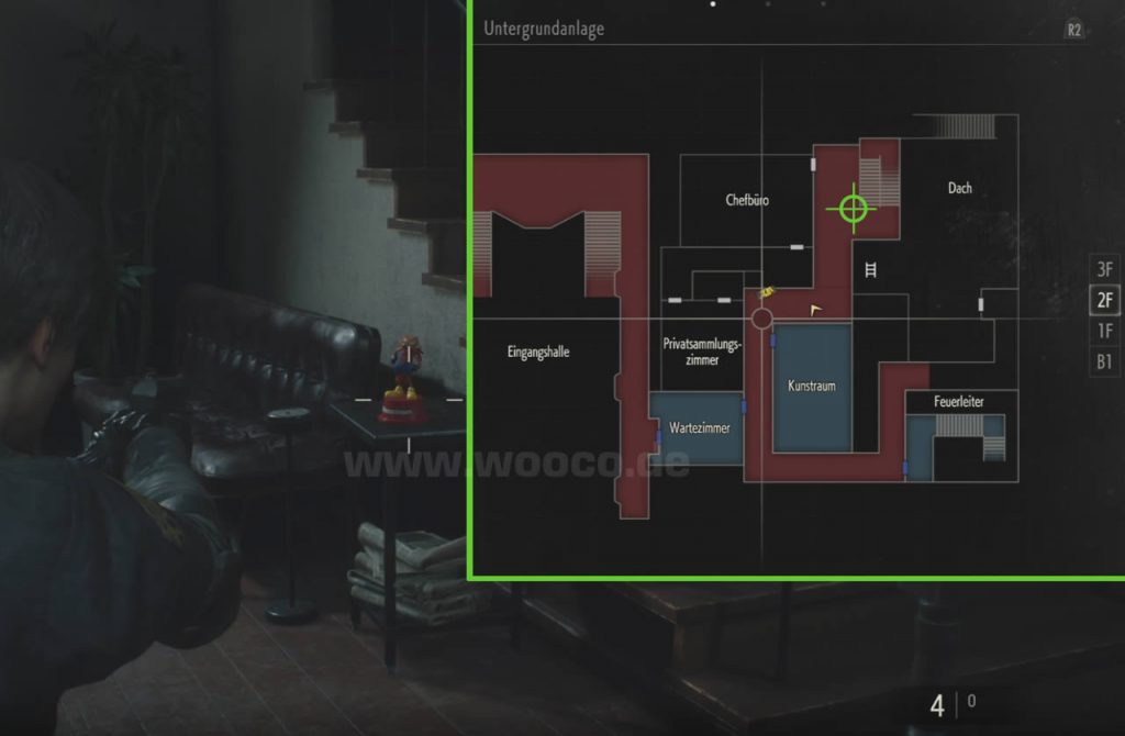 Resident Evil 2 Remake: Mr. Raccoons Sammlerstücke Fundorte Guide 5 Mr Raccoon Chief Office