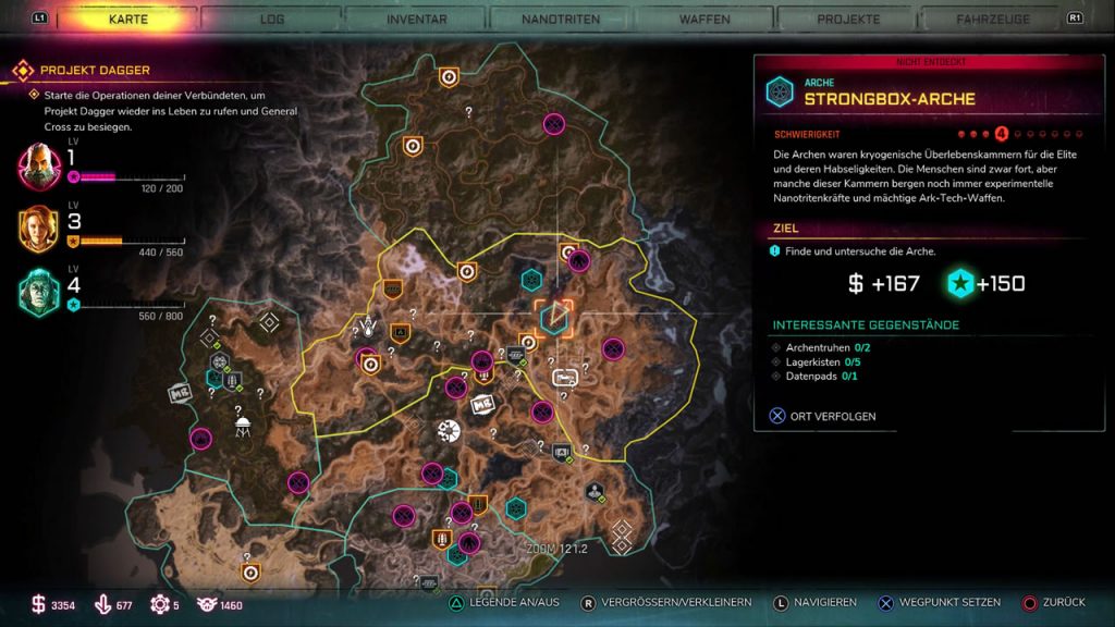 strongbox arche