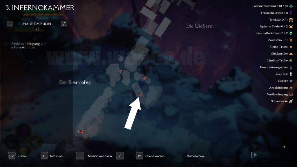 Darksiders Trickschlüssel Kapitel 3