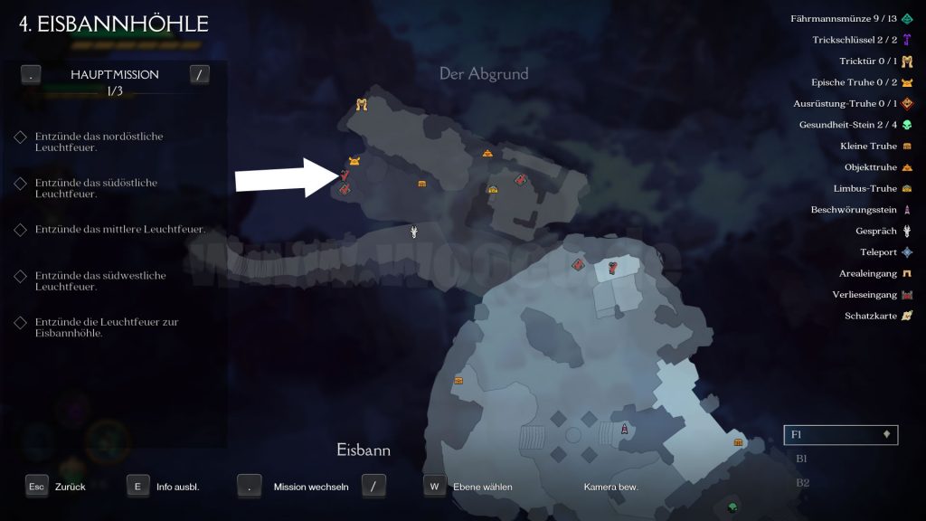 Darksiders Trickschlüssel Kapitel 4