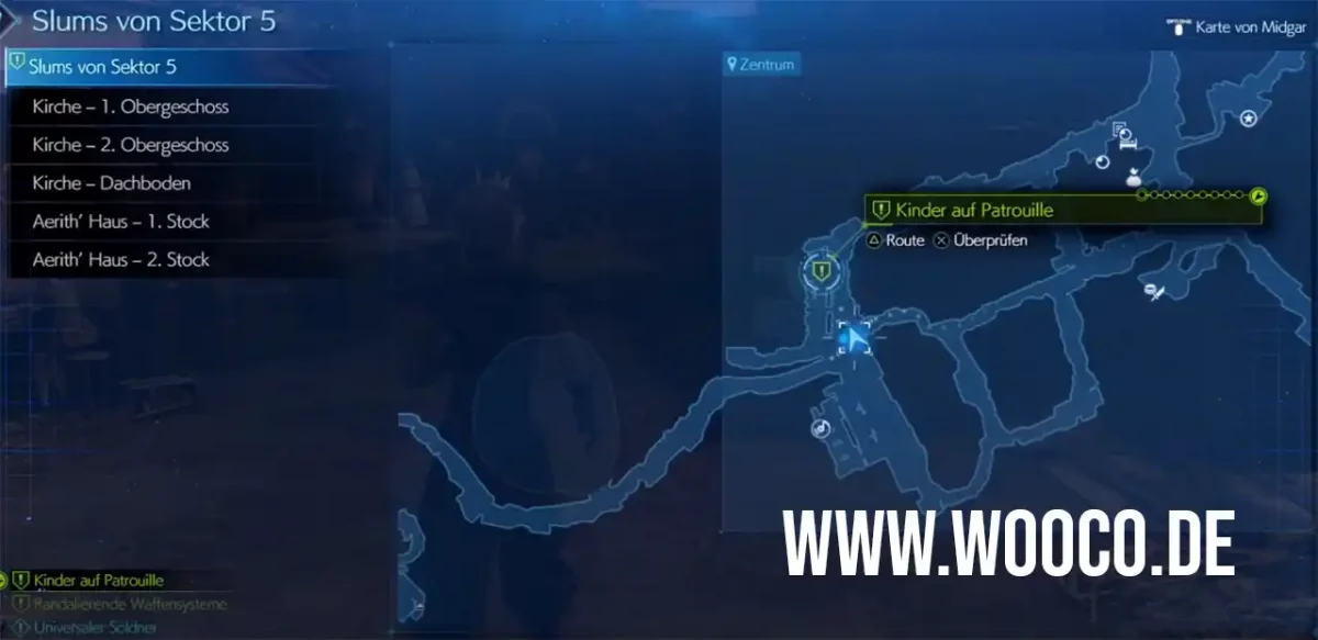 Final Fantasy VII Remake - Kinder auf Patrouille Nebenquest 1 Kinder auf Patrouille Nebenquest