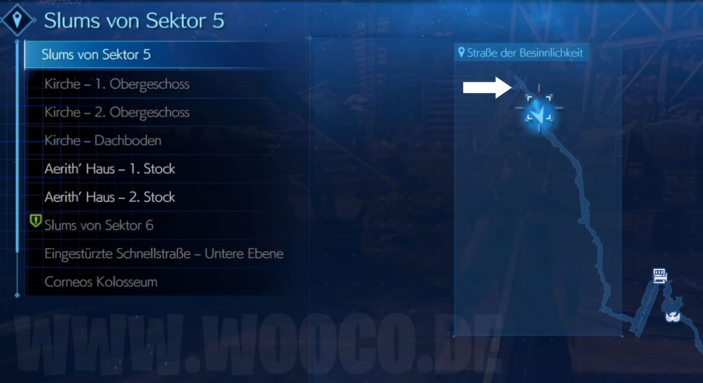 Final Fantasy VII Remake: Chocobo Suche - Schnellreise Freischalten 2 FFVII Chocobo Fundort 2