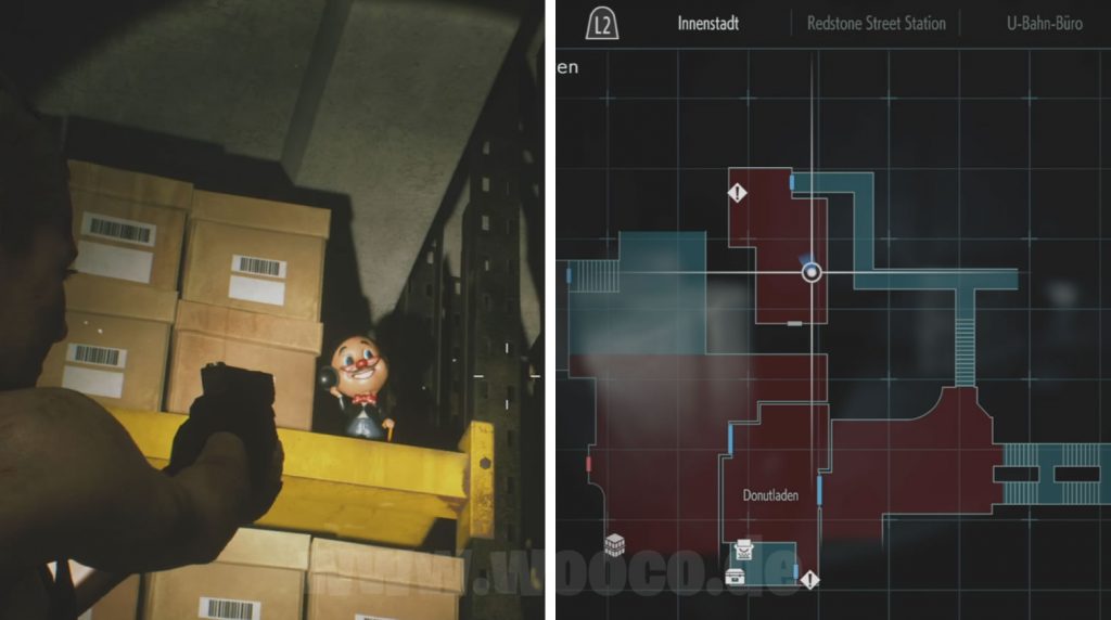 Resident Evil 3 Remake - Charlie Figuren Fundorte Guide 3 Resident Evil 3 Charlie Figur 03