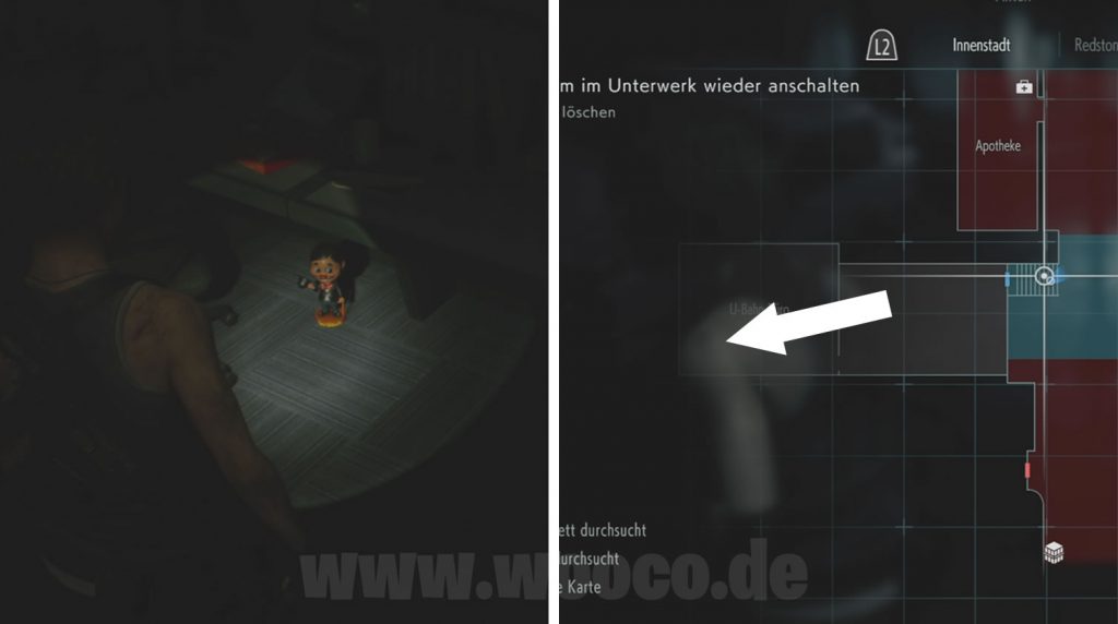 Resident Evil 3 Remake - Charlie Figuren Fundorte Guide 4 Resi 3 Charlie Figur 4