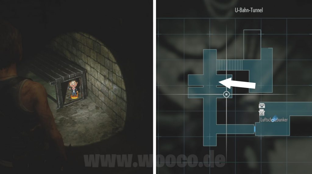 Resident Evil 3 Remake - Charlie Figuren Fundorte Guide 12 Resident Evil 3 Charlie Puppe 12