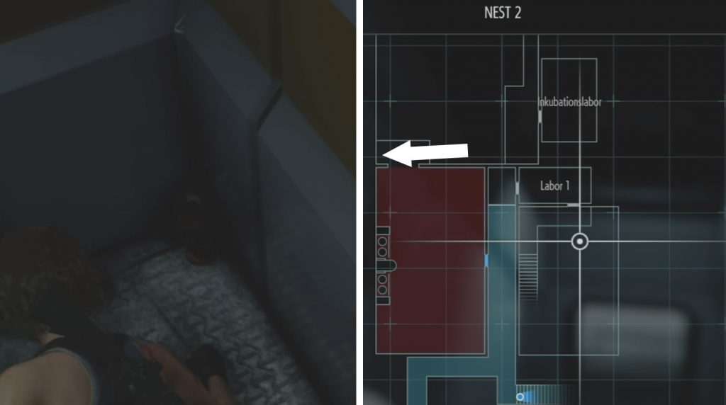 Resident Evil 3 Remake - Charlie Figuren Fundorte Guide 19 Resi 3 Charlie Figur Nest 2