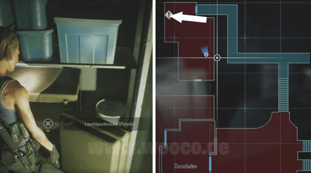 Resident Evil 3 Remake - Alle Tresor Codes und Kombinationen 1 safe code innenstadt