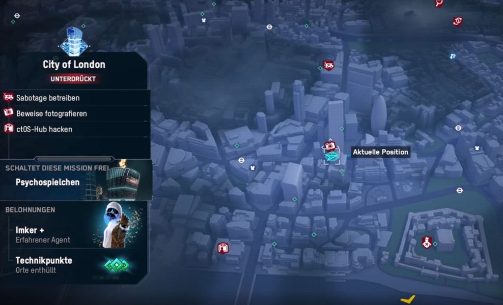 Watch Dogs Legion - Fotografieren und Sammelbare Beweise Fundorte 2 WDL Beweise Fundorte 1