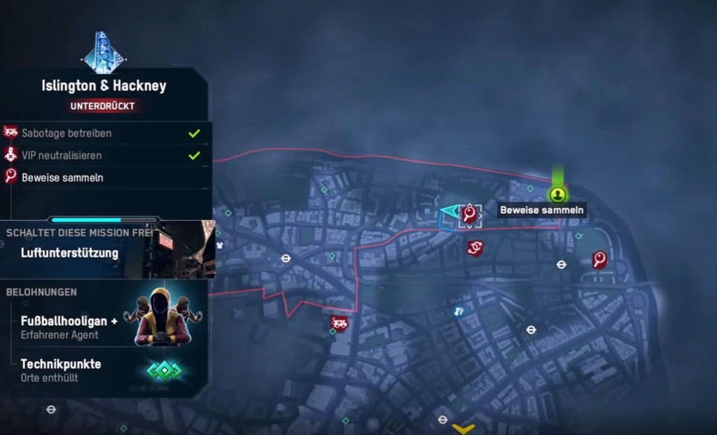 Watch Dogs Legion - Fotografieren und Sammelbare Beweise Fundorte 4 WDL Beweise Fundorte 2