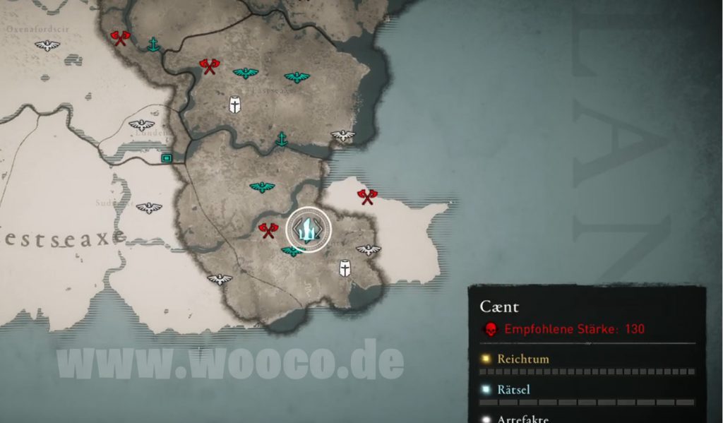 ACV Steinreisen Menhir Rätsel Map