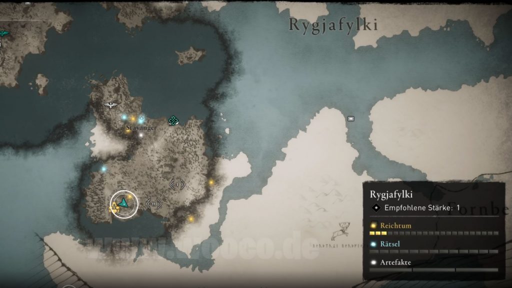 ACV Ynglinger-Sax Map Standort