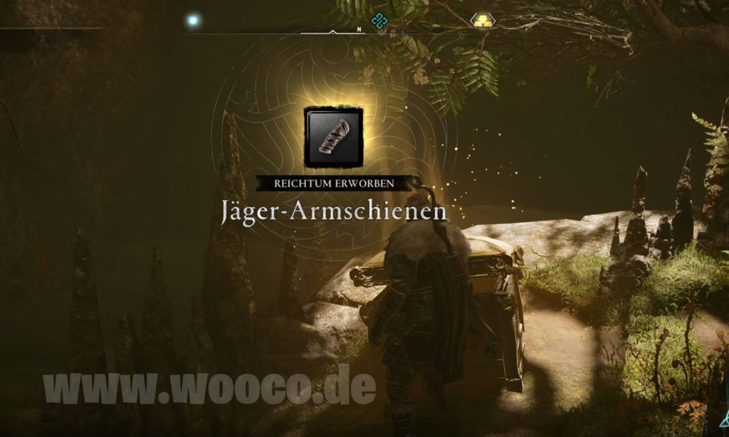 AC Valhalla Jäger Armschienen Karte