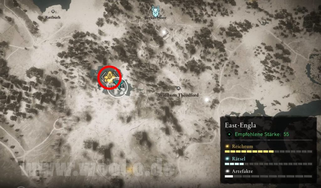 ACV Karolinger Langschwert Map