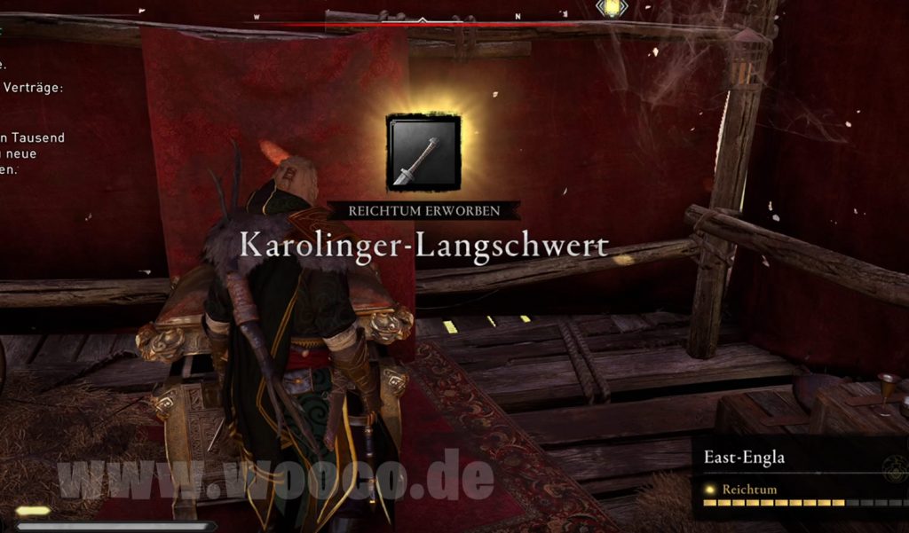 ACV Karolinger Langschwert Map