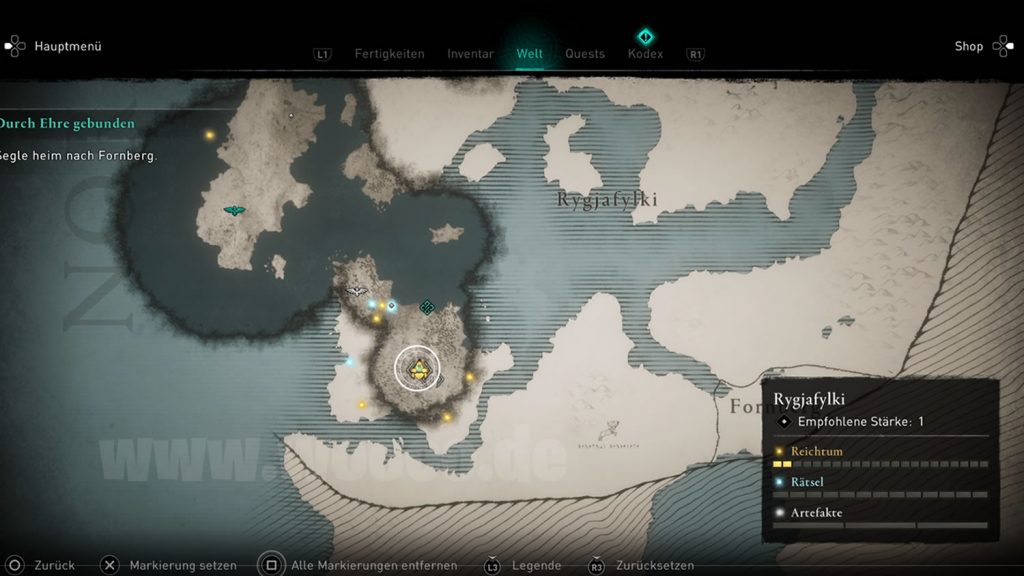 ACV Kriegshammer Fundort Map