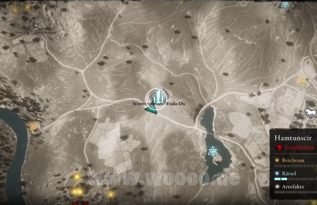 ACV SDteinreisen Weala Menhir Ort Mep