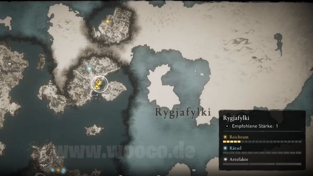 Recurvebogen Fundort Map