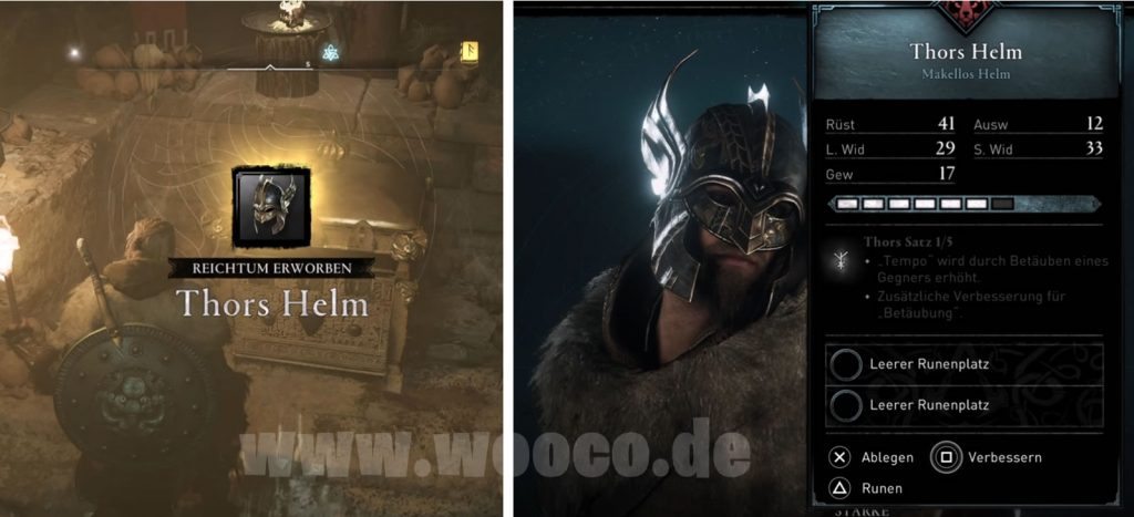 Assassin's Creed Valhalla: Thors Helm Fundort - Göttliche Belohnung 1 AC Valhalla Thors Helm