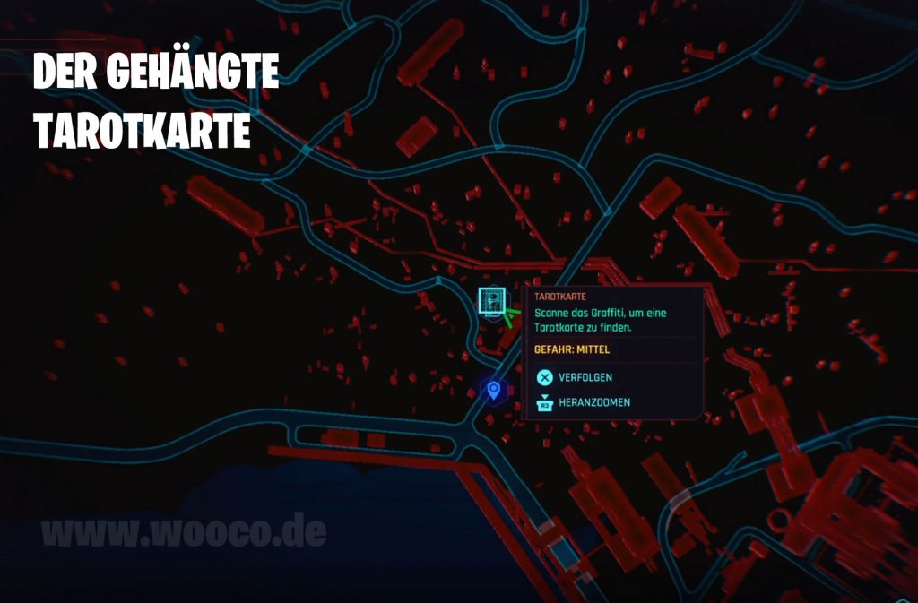 CP77 Tarotkarte 01 Map