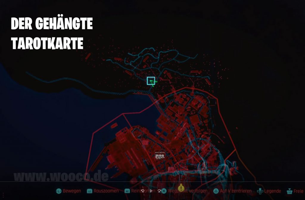 CP77 Tarotkarte 01 Map