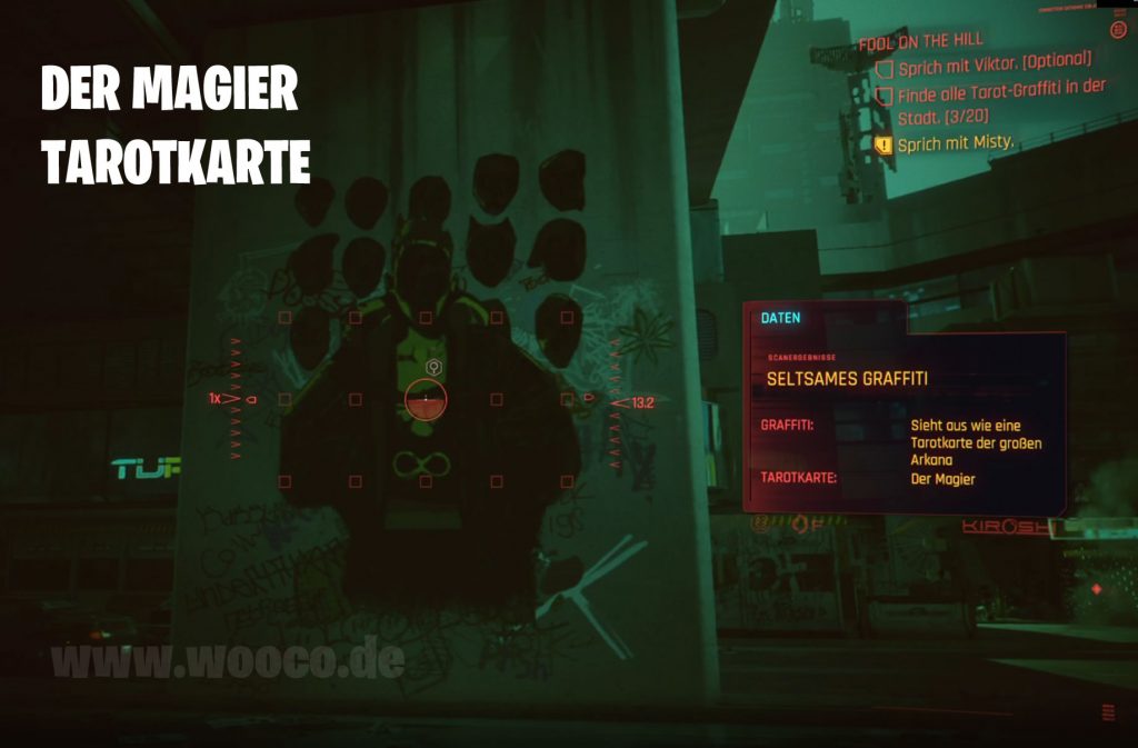 CP77 Tarotkarte 03 Map