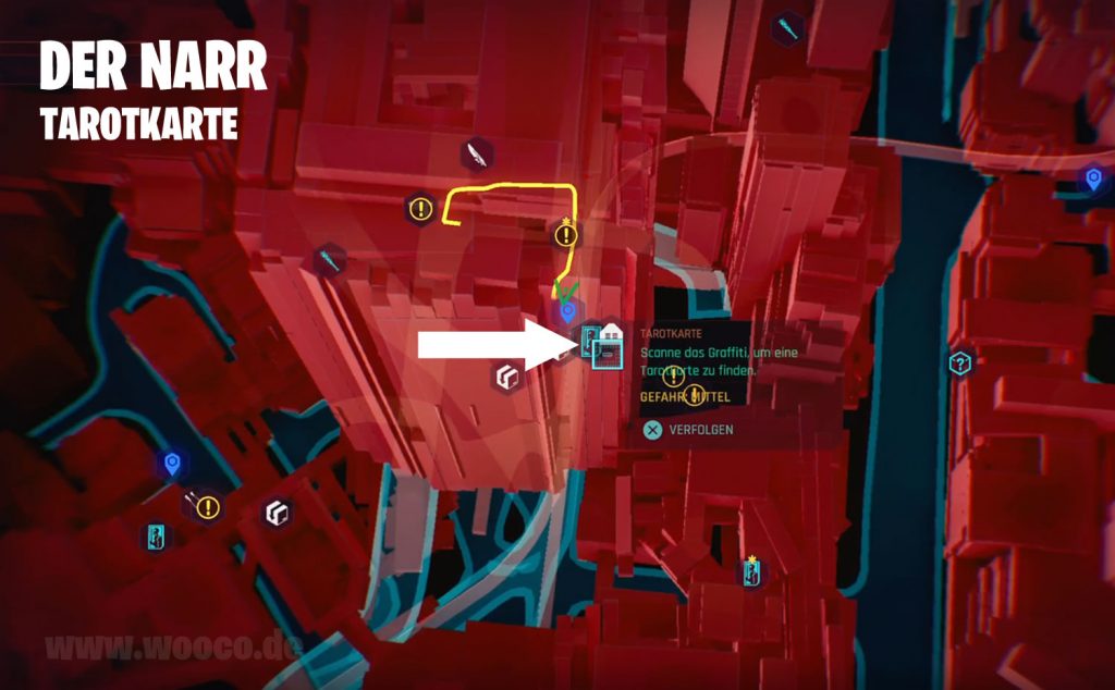 CP77 Tarotkarte 05 Map