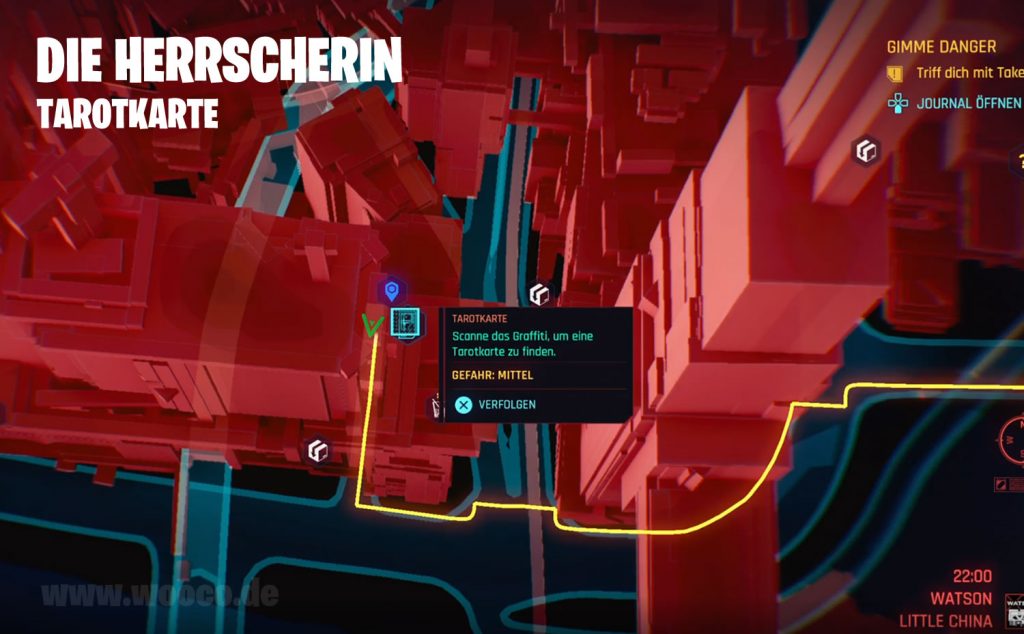 CP77 Tarotkarte 07 Map