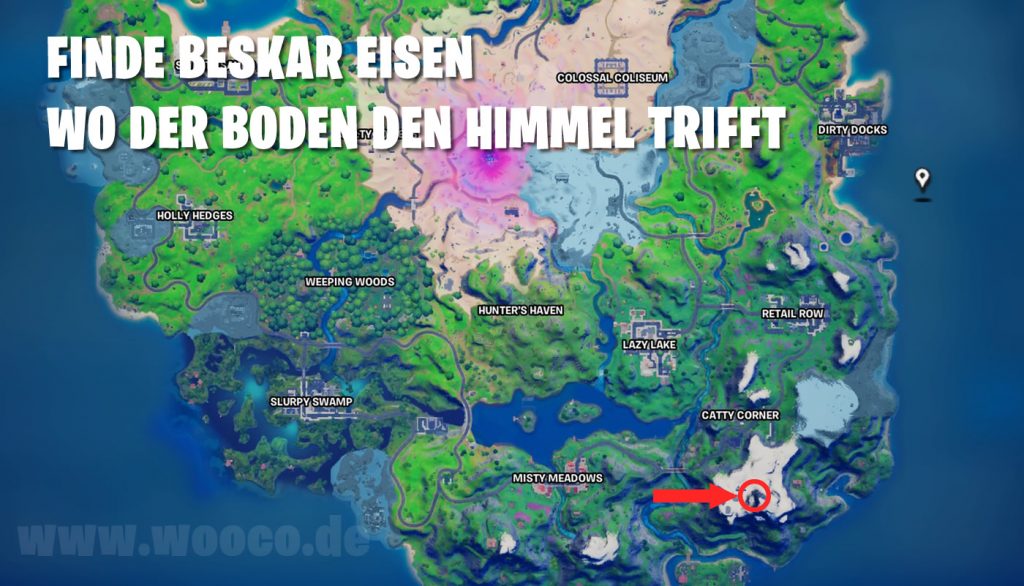 Beskar Eisen Finden Himmel Map