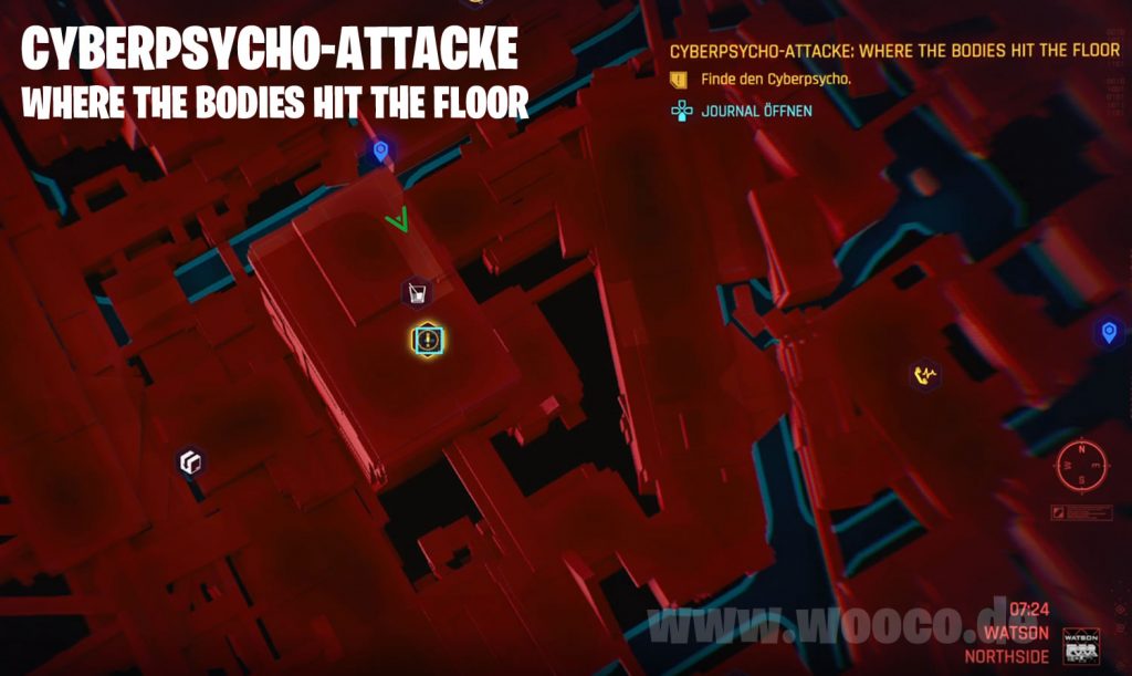 Where The Bodies Hit The Floor Map