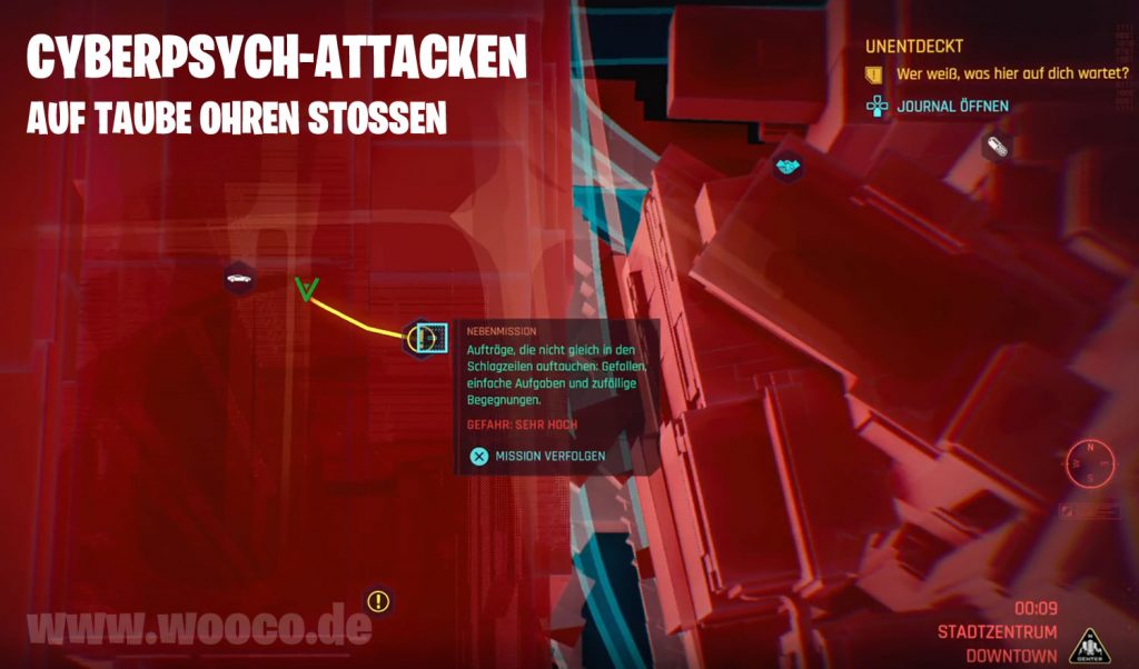 Cyberpsycho Taube Ohren Map