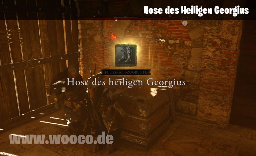 Assassin's Creed Valhalla: Die Schätze der Saefern - Georgius Rüstung 3 Hose Georgius Saefern Map ACV