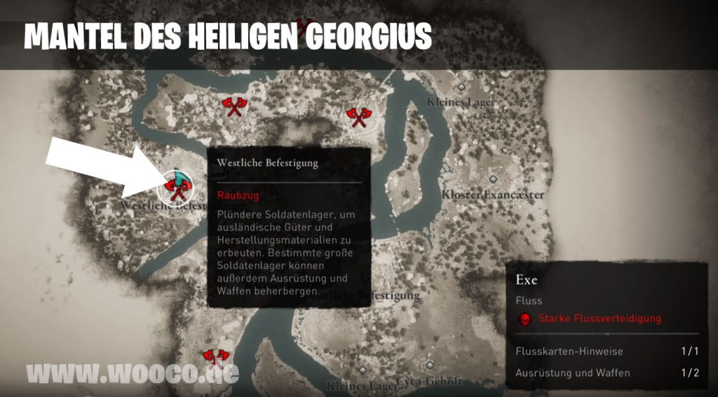 Assassin's Creed Valhalla: Die Schätze der Exe - Georgius Rüstung 5 ACV Mantel Exe