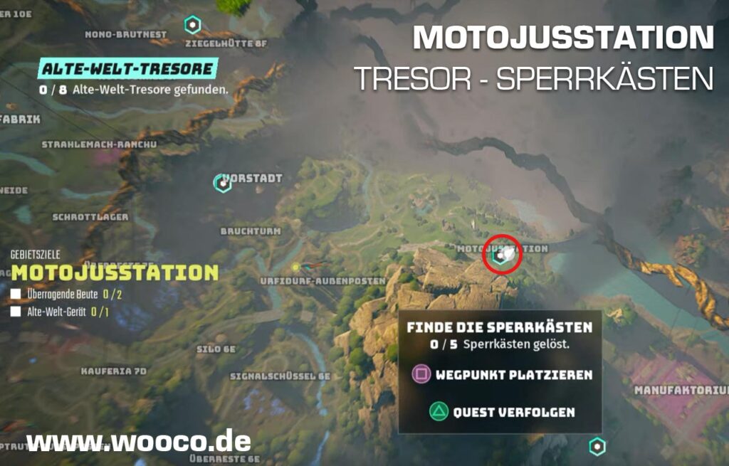 Tresor Gerät Motojusstation