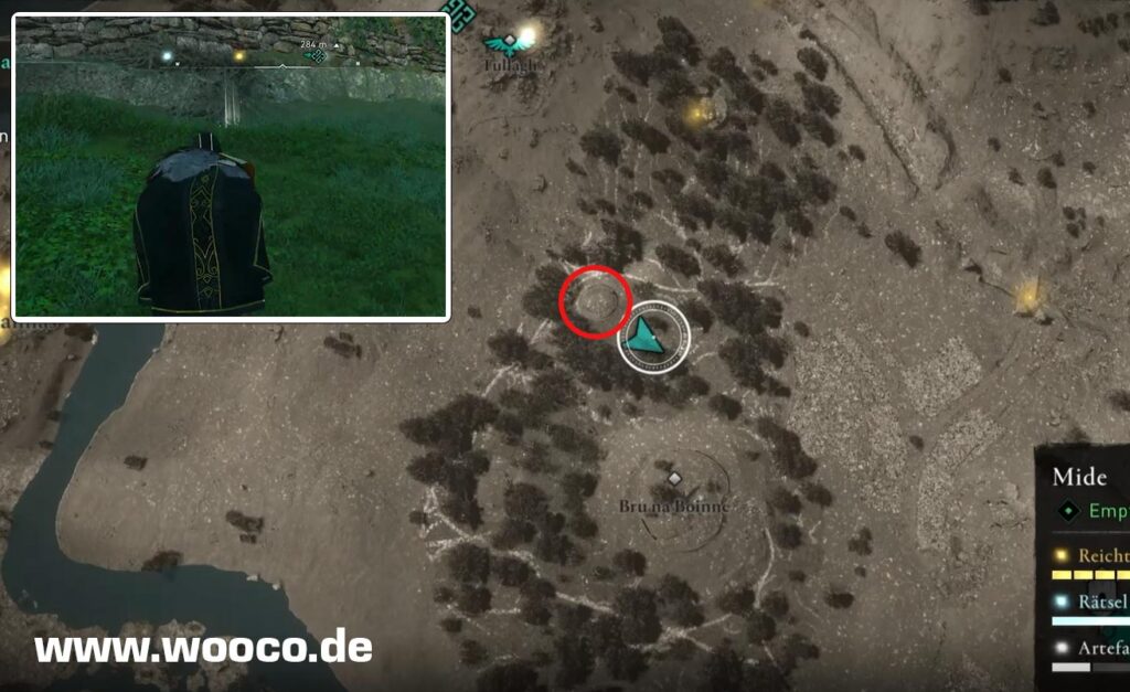 AC Valhalla Zorn der Druiden: Schatzkarten Fundorte und Lösungen 6 Schatzkarte Brega Fundort