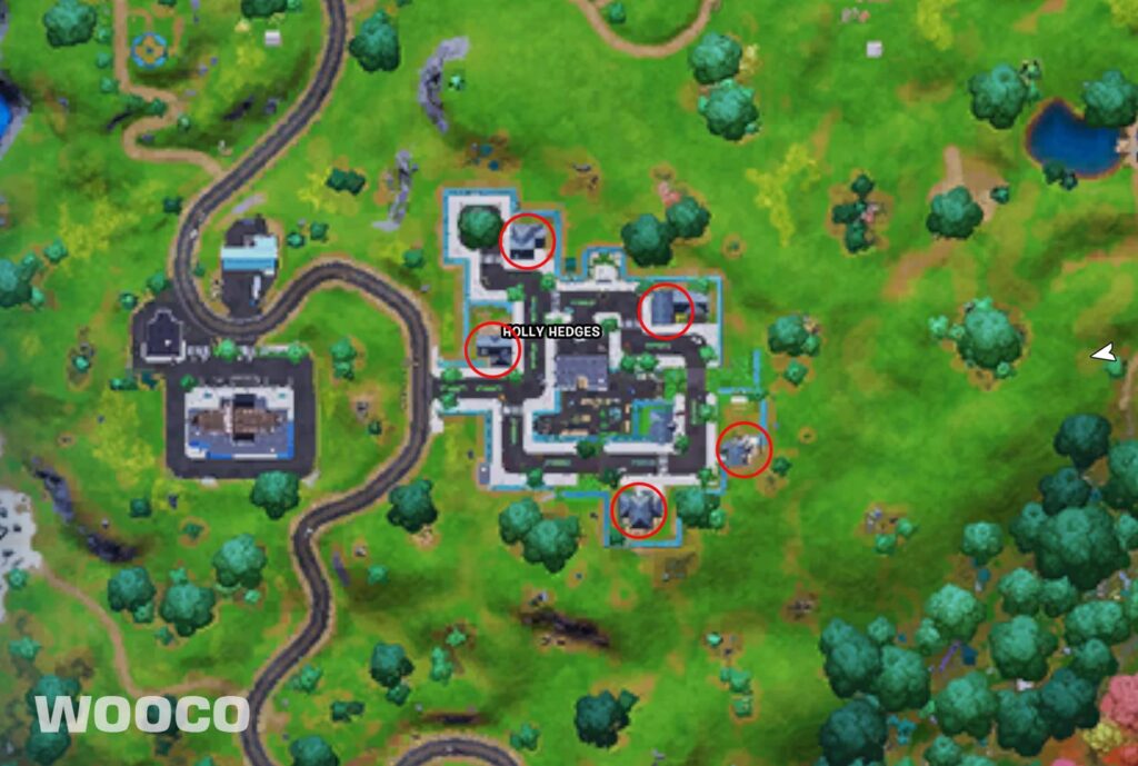 Fortnite Specialist Books Locations in Holly Hedges and Pleasant Park