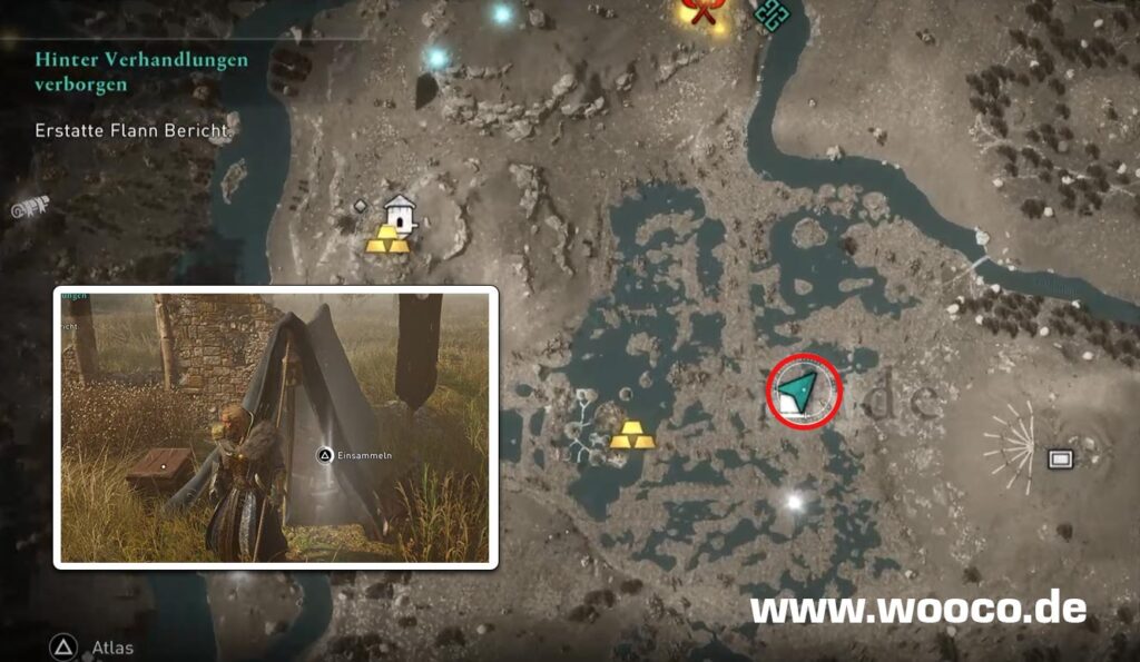 AC Valhalla Zorn der Druiden: Schatzkarten Fundorte und Lösungen 8 Schatz S Ui Neill Fundort