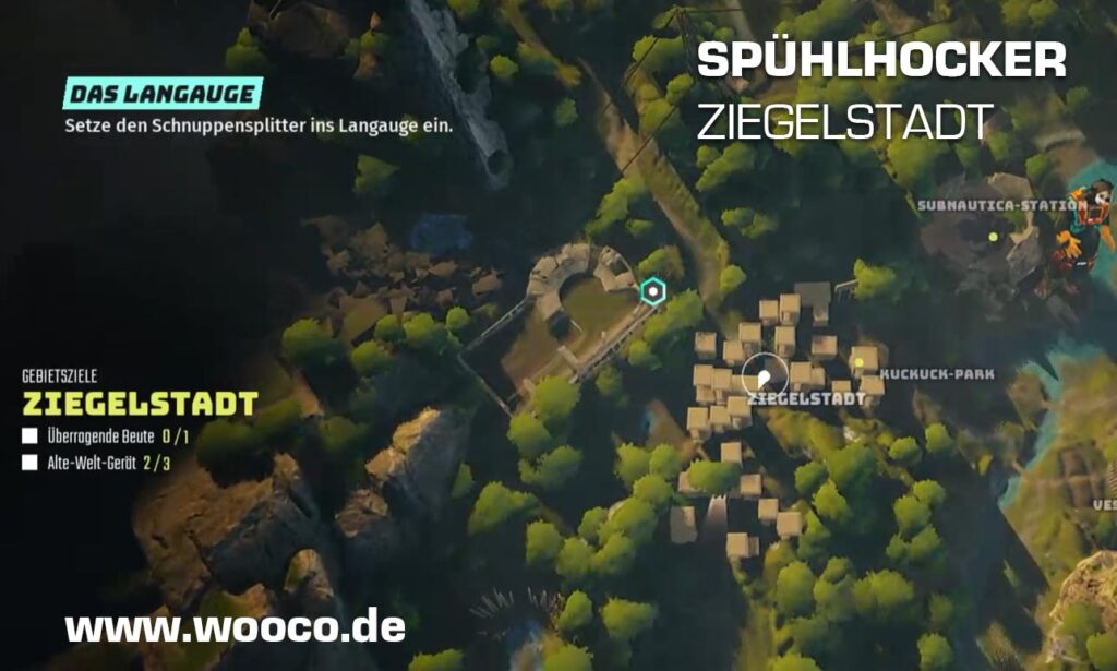 Spühlhocker Ziegelstadt Map